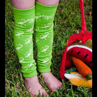【加拿大Agoo】Leggings時尚閃亮襪套(綠色守宮)