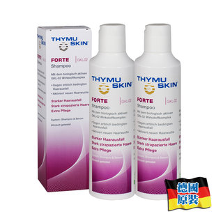 【德國欣髮源Thymuskin】強效養髮高效生物活性洗髮精2入組-200ml*2