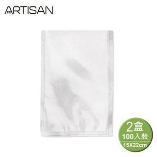 【ARTISAN】網紋式真空包裝袋/100入/二盒/15x22cm VB152202
