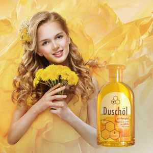 《德國Bienen-Diatic》蜂蜜香氛按摩沐浴油300ml