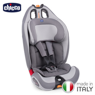 義大利chicco-Gro-Up 123成長型安全汽座-品味灰