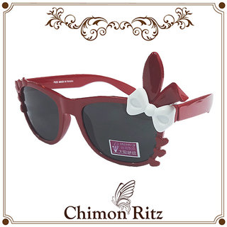 【17 toys】Chimon Ritz 甜心兔兔兒童太陽眼鏡-紅