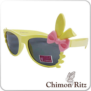 【17 toys】Chimon Ritz 甜心兔兔兒童太陽眼鏡-黃