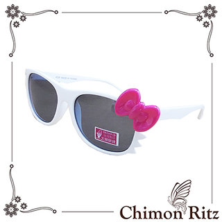 【17 toys】Chimon Ritz 帥氣貓兒童太陽眼鏡-白