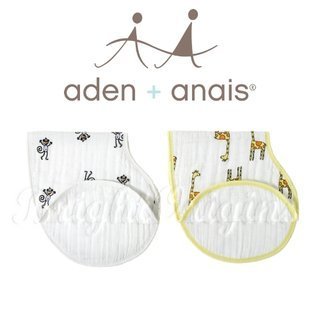 美國Aden+Anais 拍隔兩用巾(2入裝) 叢林動物款7026