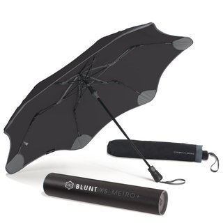 BLUNT｜XS_METRO UV+ 保蘭特完全抗UV折傘(時尚黑)