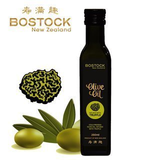 【壽滿趣- Bostock】頂級冷壓初榨松露風味橄欖油(250ml 單瓶散裝)