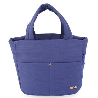 【MiBe】Bonnie Bag輕量空氣手提包-雨絲紫