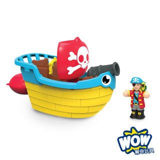 英國驚奇玩具 WOW Toys 洗澡玩具 - 海盜船皮普