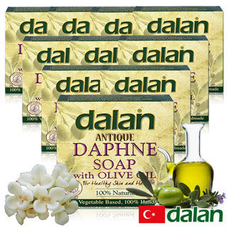 【土耳其dalan】月桂橄欖油傳統手工皂(12%+72%) 10入