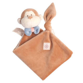 美國【miYim】有機棉安撫巾－布布小猴