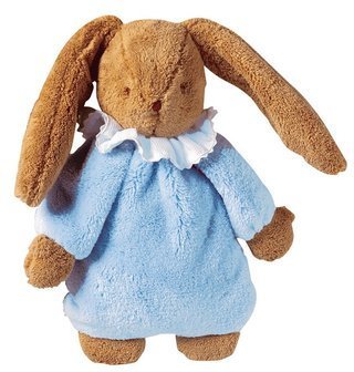 法國【童思樂】兔兔音樂安撫布偶(粉藍色)