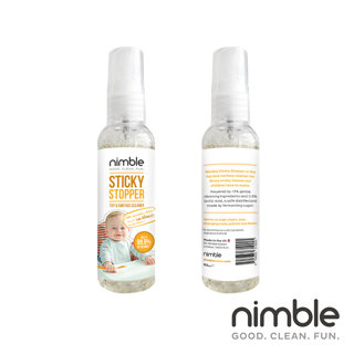 英國靈活寶貝 Nimble Sticky Stopper髒小孩隨身萬用殺菌清潔液60ml