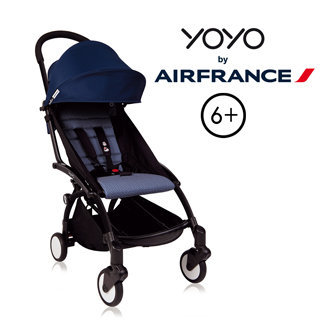 【BABYZEN】YOYO+ 嬰兒手推車6+(黑色車架)