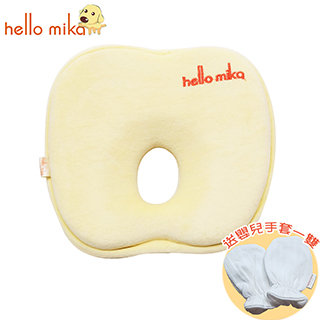 hello mika 米卡 天鵝絨蘋果枕 (附枕套, 送有機棉嬰兒雙層手套)