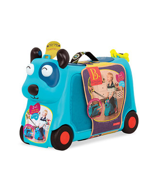 美國【B.Toys】感統玩具_小獵犬沃菲行李箱 BX1572Z