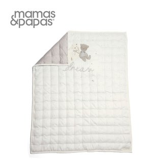 【Mamas & Papas】米莉與波里斯-夢迴海馬-白(蓋毯)