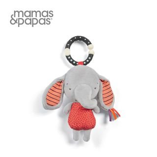 【Mamas & Papas】小隻的草莓象艾比(吊飾玩偶)