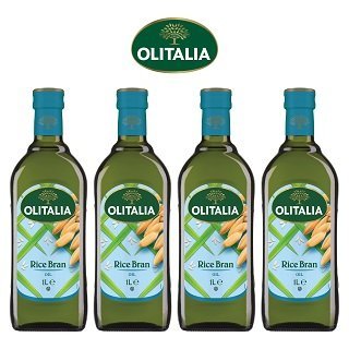 新包裝【Olitalia奧利塔】義大利玄米油1000ml x 4瓶【禮盒組】