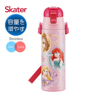 Skater不鏽鋼(580ml)直飲保溫水壺-迪士尼公主