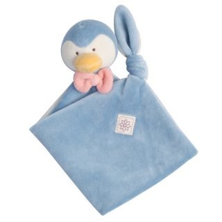 美國【miYim】有機棉安撫巾－噗噗企鵝