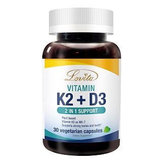 Lovita愛維他 K2+D3 素食膠囊