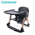 英國《Apramo Flippa》可攜式兩用兒童餐椅(魔法金)