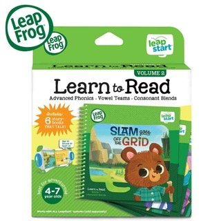 【LeapFrog】新年閱讀啟蒙組合(全英兒童行動學習機+閱讀套組1&2送Leap Star