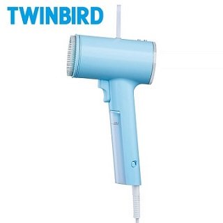 【日本TWINBIRD】美型蒸氣掛燙機_冰河藍TB-G006TWBL