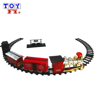 【Toy F1】仿真復古蒸氣軌道火車