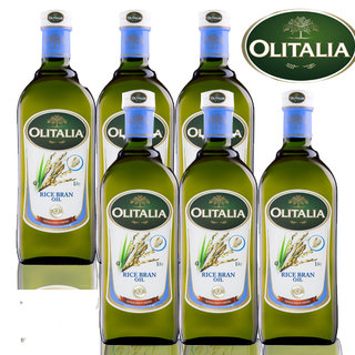 新包裝【Olitalia奧利塔】義大利玄米油1000ml x 6瓶