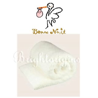 加拿大【Bonne Nuit】雪柔綿浴巾 (150x75cm) 柔白色