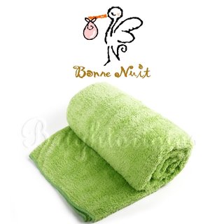 加拿大【Bonne Nuit】雪柔綿枕巾 (90x50cm) 嫩綠色