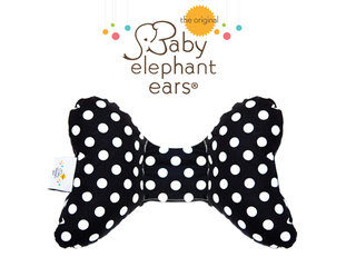 Baby Elephant Ear – 寶寶護頸枕 (14.Black Dot Ear)