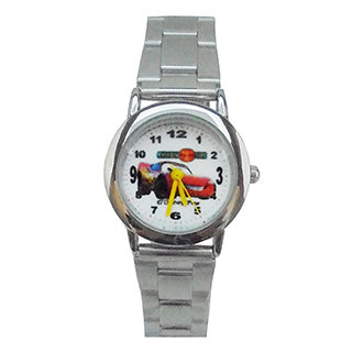 【迪士尼CARS】閃電麥坤卡通錶兒童錶鋼帶錶