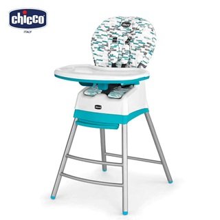 義大利chicco-Stack三合一多功能成長高腳餐椅-波浪藍