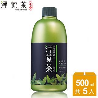 【茶寶  淨覺茶】天然茶籽地板洗潔液 500ml(5瓶)