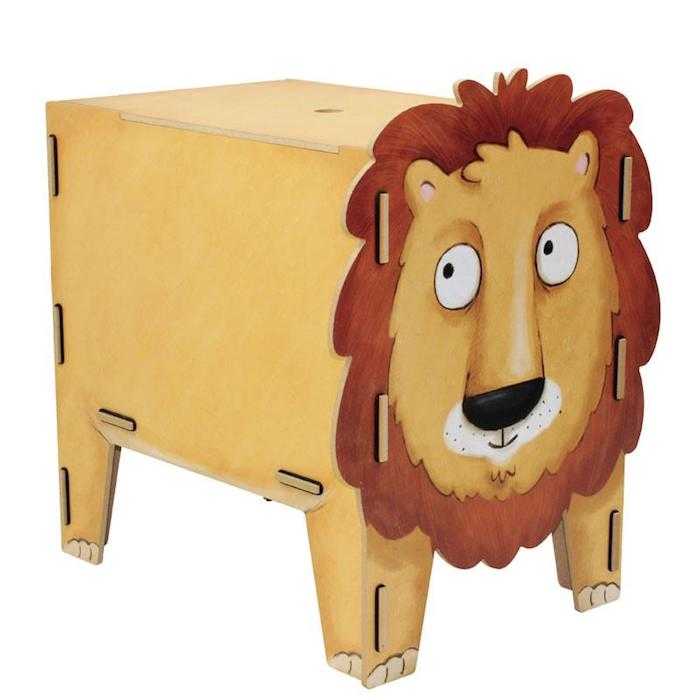 WERKHAUS - Lion 動物趣味收納箱 - 獅子