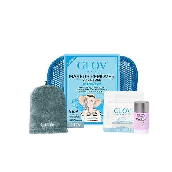 GLOV Travel Set 卸妝巾 旅行組合 藍色 (油性肌膚質)