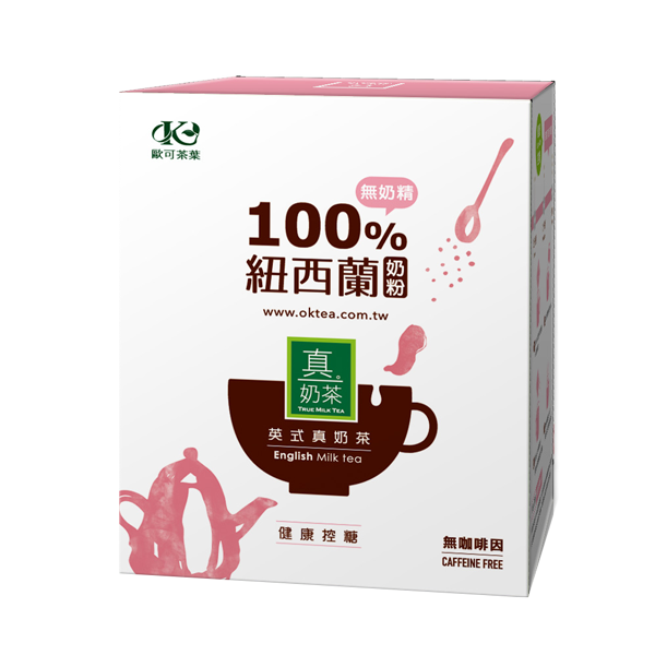 歐可茶葉 英式真奶茶 無咖啡因款(8包/盒)