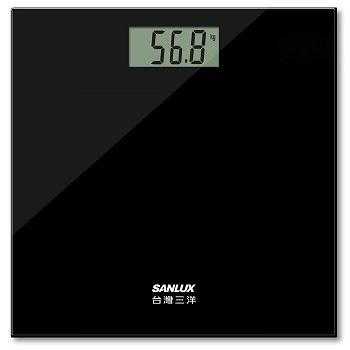SANLUX 台灣三洋 數位體重計 SYES-301 黑色 [富廉網]