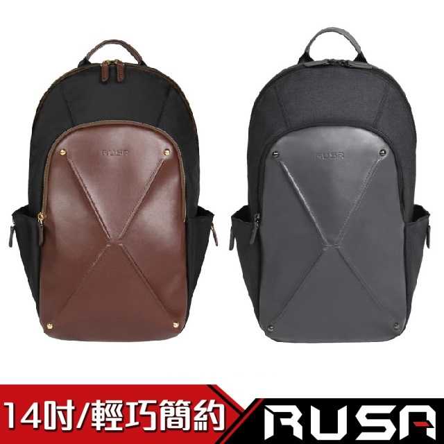 [富廉網]【RUSA】漫遊者 14吋 電腦後背包 (RS-BB-503)