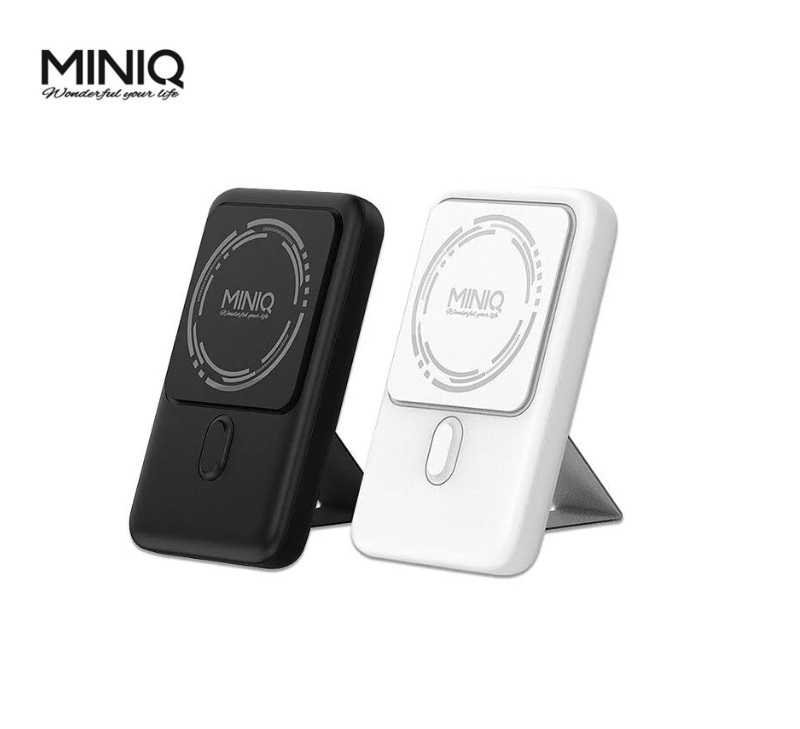 MINIQ 10000mAh 15W快充行動電源 Magsafe磁吸無線充電(台灣製)MD-BP066-Qi [富廉網]