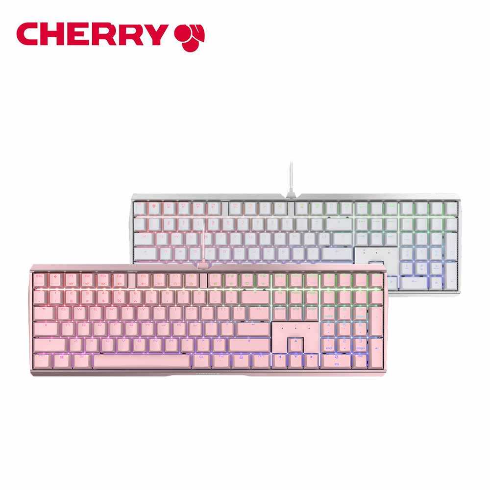 Cherry 櫻桃 MX Board 3.0S RGB 靜音紅軸 機械式鍵盤-富廉網