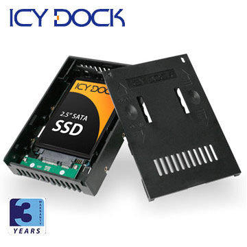 [富廉網] ICY DOCK MB882SP-1S-2B 2.5轉3.5吋 硬碟轉換盒