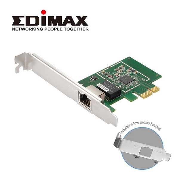 EDIMAX 訊舟 EN-9225TX-E 2.5G BASE-T PCI-E 網路卡 2.5G/1G/100Mbps