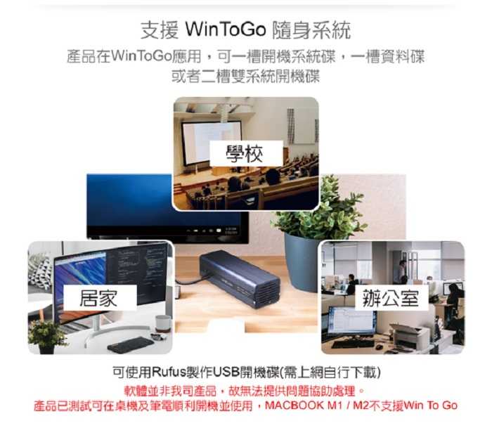 伽利略 DMC322B 拷貝機 雙M.2(NVMe) SSD to USB3.2 Gen2x2 (DMF322替代機種)