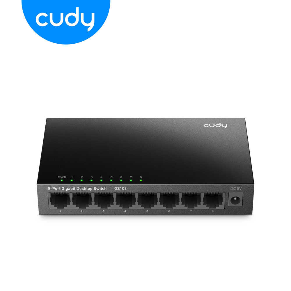 cudy GS108 8埠Gigabit桌上型交換器
