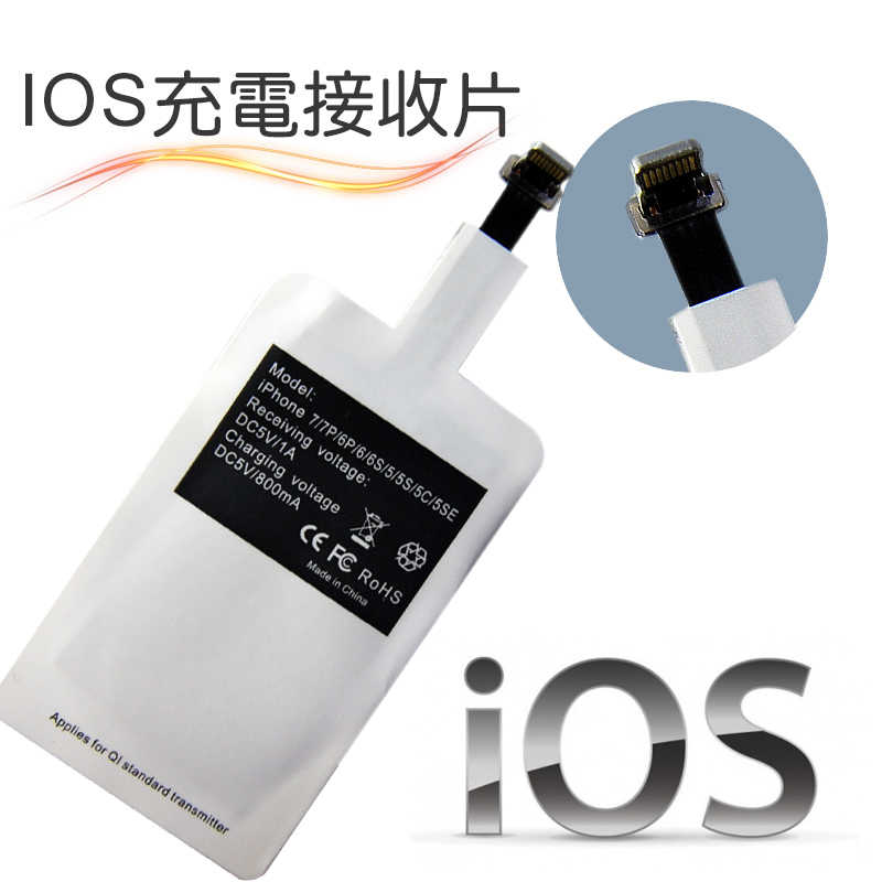 [富廉網] D2-IOS iOS無線充電接收片(RI-I)