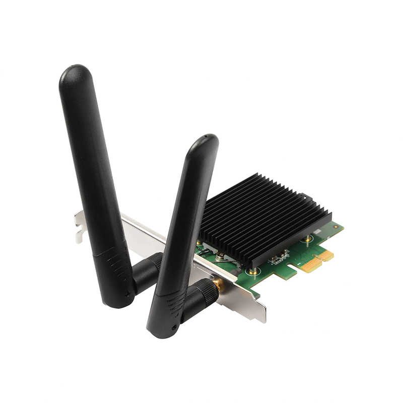 EDIMAX 訊舟 EW-7833AXP  AX3000 Wi-Fi 6 PCIe 無線網路卡[富廉網]